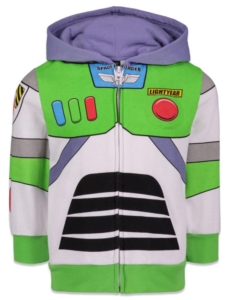 Sudadera con capucha Disney Pixar Buzz Lightyear blanca talla 6