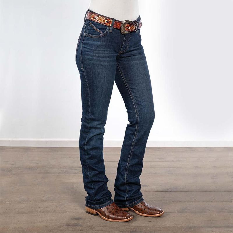 Pantalones Wrangler Willow 29-32 Corte Botas jean de montar