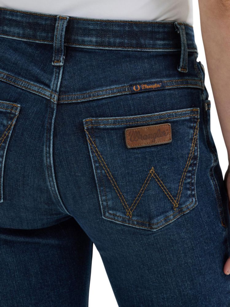 Pantalones Wrangler Willow 29-32 Corte Botas jean de montar