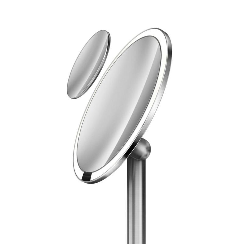 Espejo de maquillaje simplehuman 20 cm Sensor 5x 10x recargable
