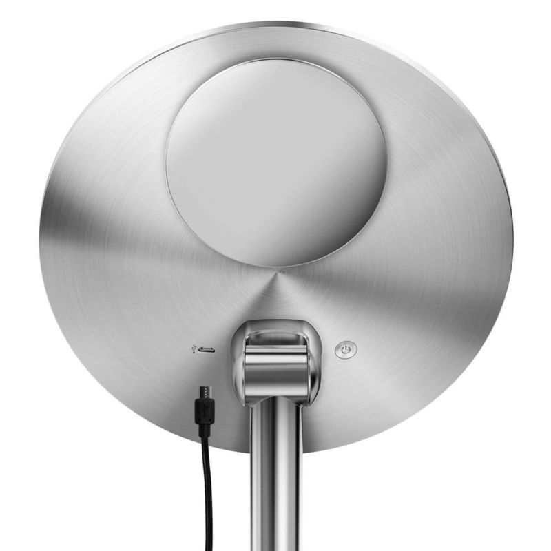 Espejo de maquillaje simplehuman 20 cm Sensor 5x 10x recargable