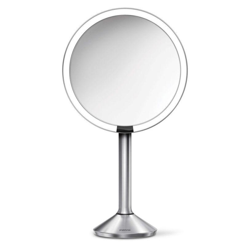 Espejo de maquillaje simplehuman 20 cm Sensor 5x 10x recargable