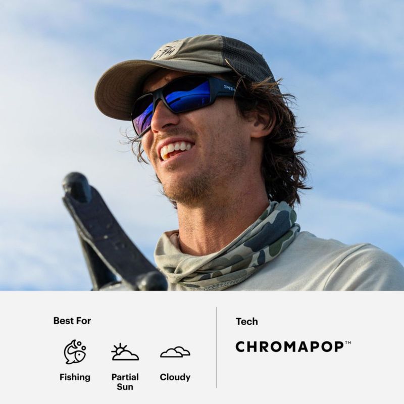 Gafas de sol SMITH Guide’s Choice – Lentes amarillos para baja luz