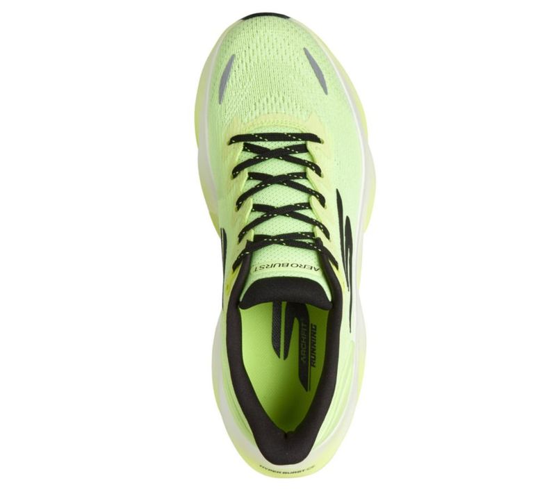 Zapatilla de Running Skechers Aero Burst para Hombre Amarilla 27 cm