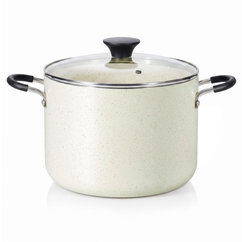 Olla de gran capacidad Cook N Home 8 L antiadherente con tapa