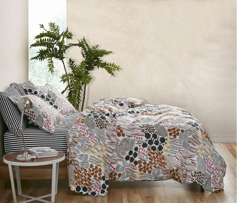 Juego de edredón MARIMEKKO King 270 × 234 cm Algodón Percal