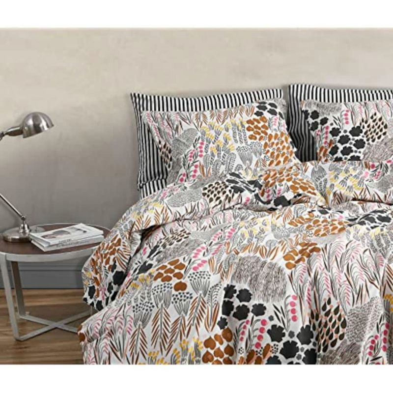 Juego de edredón MARIMEKKO King 270 × 234 cm Algodón Percal