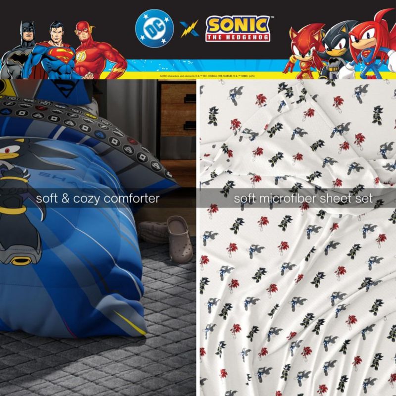 Juego de Cama Franco Twin Sonic DC de 4 Piezas Reversible