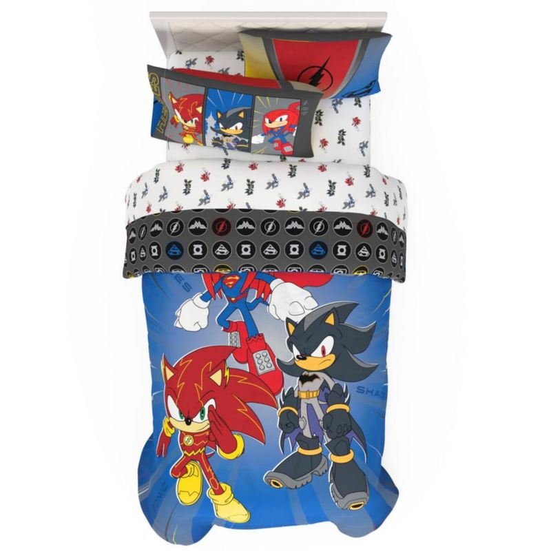 Juego de Cama Franco Twin Sonic DC de 4 Piezas Reversible