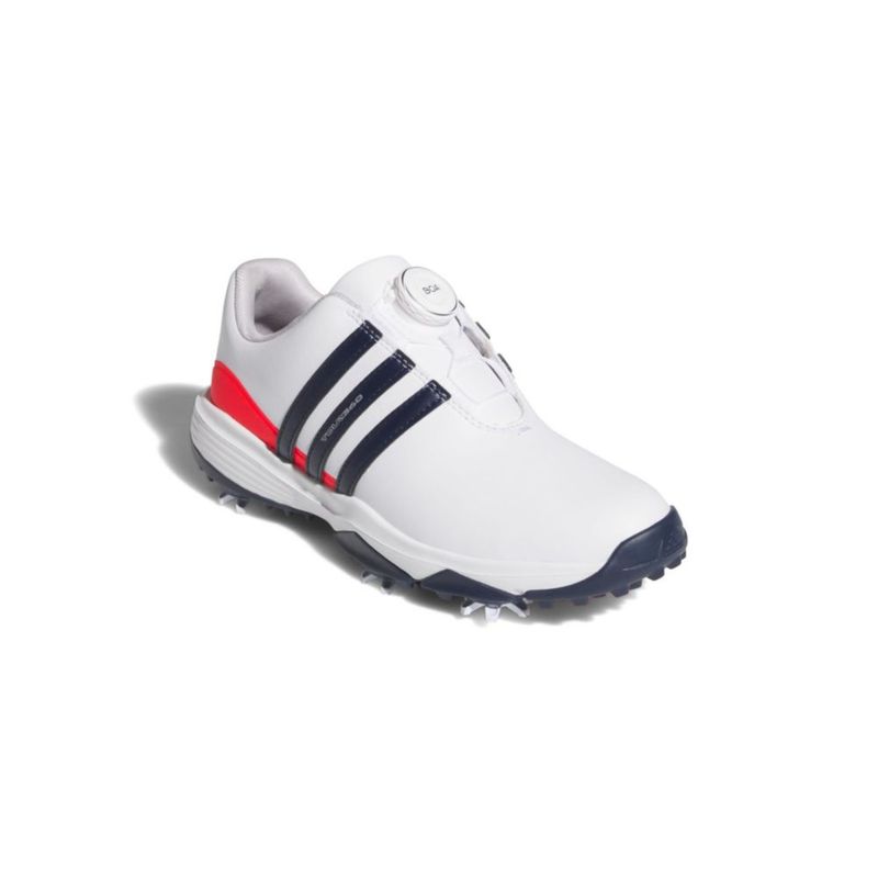 Zapatos adidas Junior JR TOUR360 BOA 3.5 Blanco/Marino/Rojo
