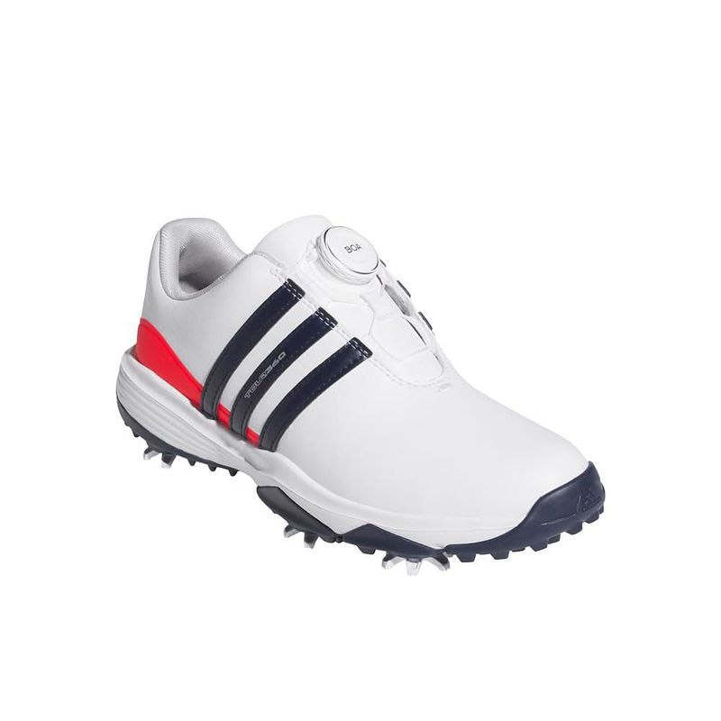 Zapatos adidas Junior JR TOUR360 BOA 3.5 Blanco/Marino/Rojo