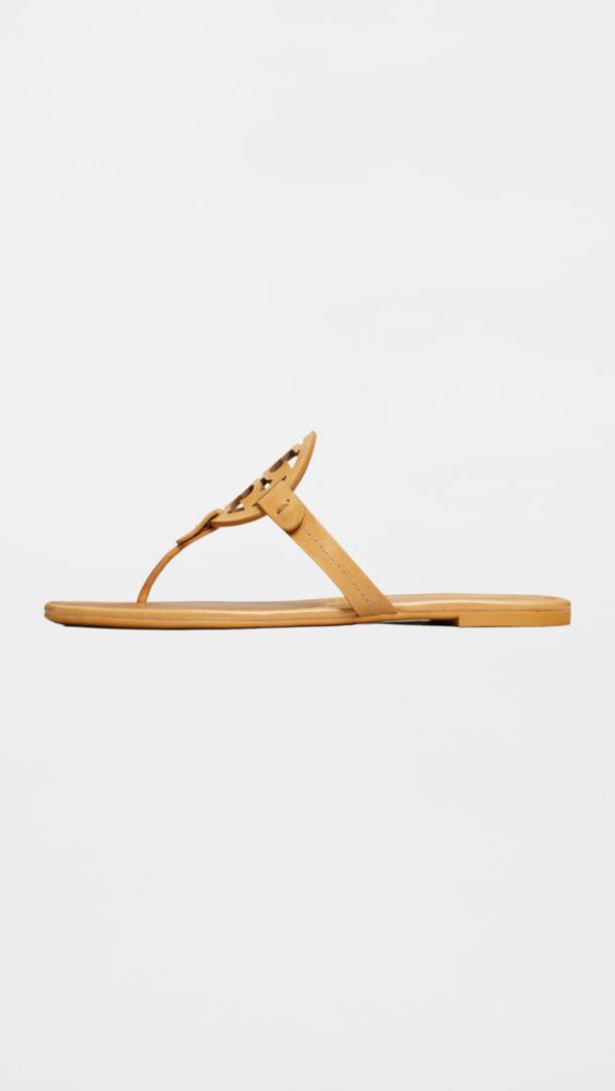 Sandalia Tory Burch Miller Nogal talla 5 EE. UU.
