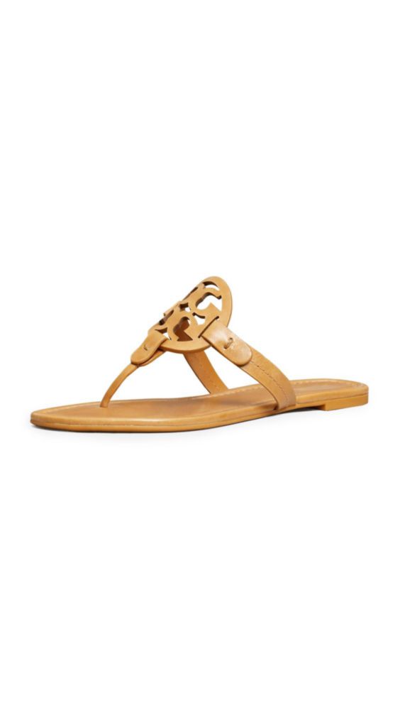 Sandalia Tory Burch Miller Nogal talla 5 EE. UU.