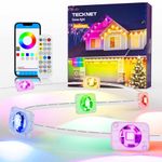 Tira de luces LED RGBIC impermeable TECKNET 30 m