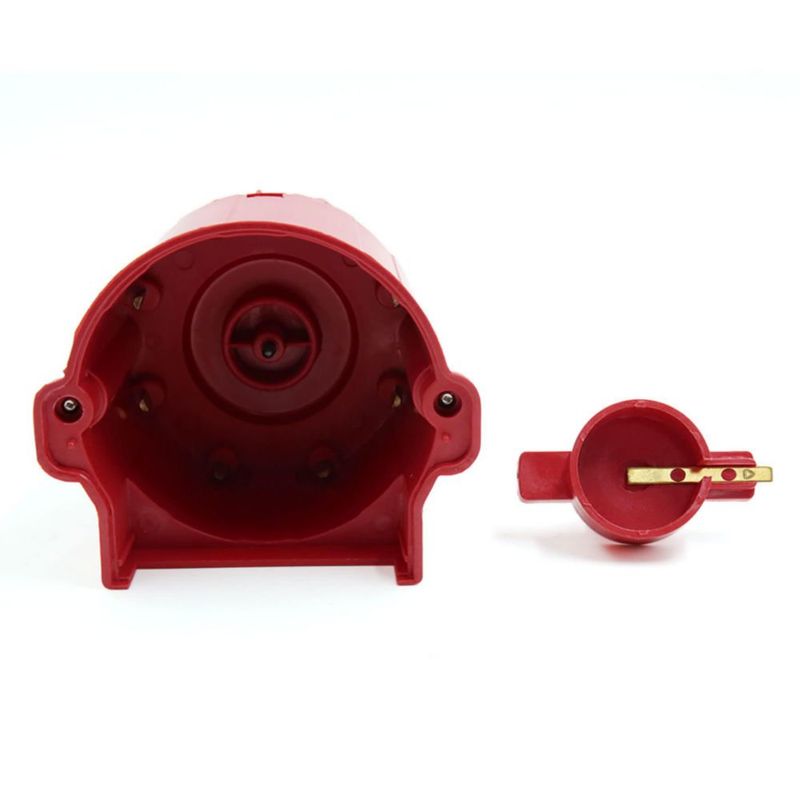 Tapa del distribuidor y rotor uxcell 12 V para motor de 8 cilindros