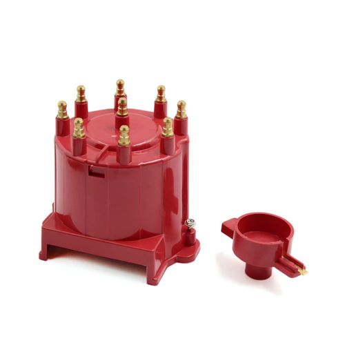 Tapa del distribuidor y rotor uxcell 12 V para motor de 8 cilindros