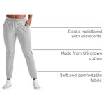 PANTALONES Hanes Originals 74 cm Acero Claro Talla S