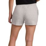 Shorts Champion 10 cm Oxford Gray Heather con logo C talla L