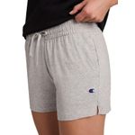 Shorts Champion 10 cm Oxford Gray Heather con logo C talla L