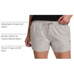 Shorts Champion 10 cm Oxford Gray Heather con logo C talla L