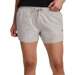 Shorts Champion 10 cm Oxford Gray Heather con logo C talla L