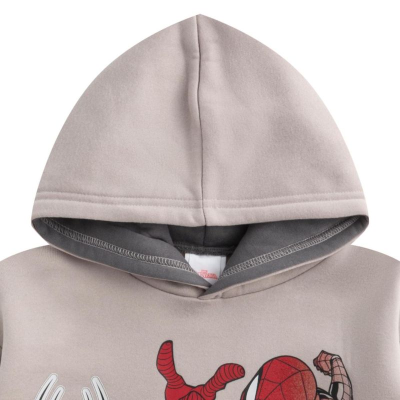 Conjunto Marvel de 2 piezas: sudadera con capucha y pantalón Spider‑Man para niños