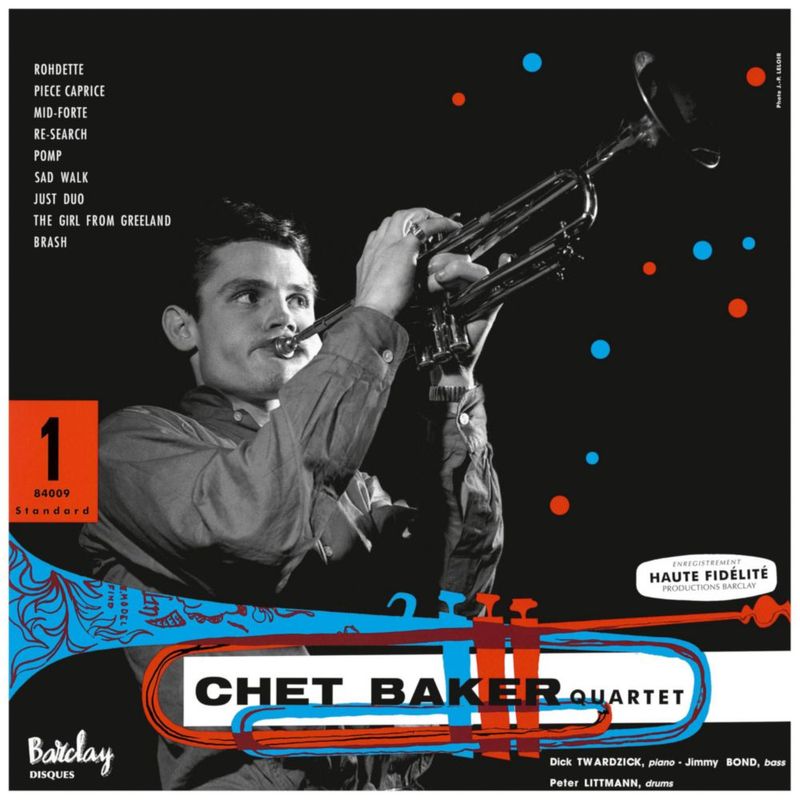 LP Verve Chet Baker en París Vol. 1