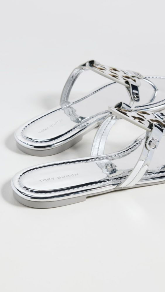 Sandalia Tory Burch Miller Argento talla 5 US