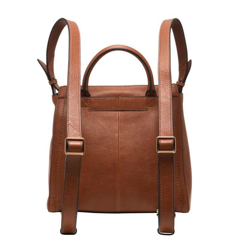 Mochila Bolso Fossil Parker LiteHide™ Cuero Marrón Medio
