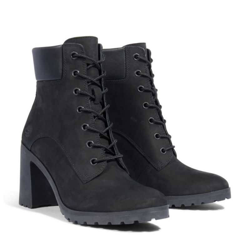 Bota Timberland Allington 15 cm de Nubuck negro con cordones