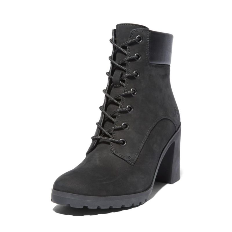 Bota Timberland Allington 15 cm de Nubuck negro con cordones