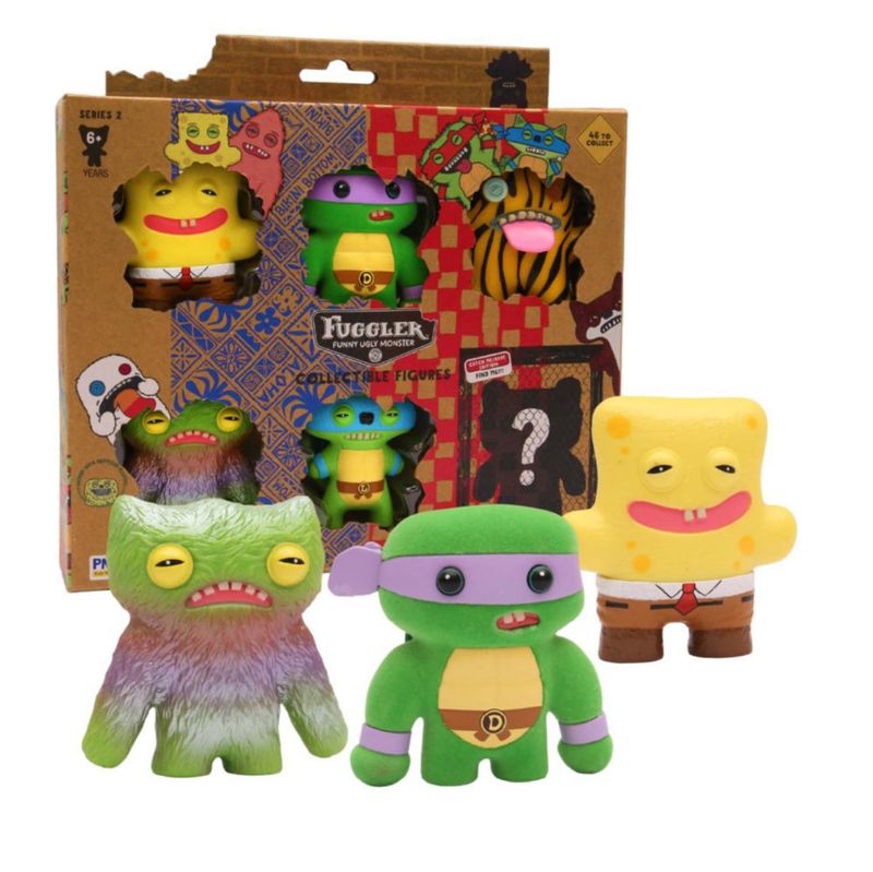 Figuras de peluche P.M.I. Fuggler Serie 2 surtido B paquete de 6