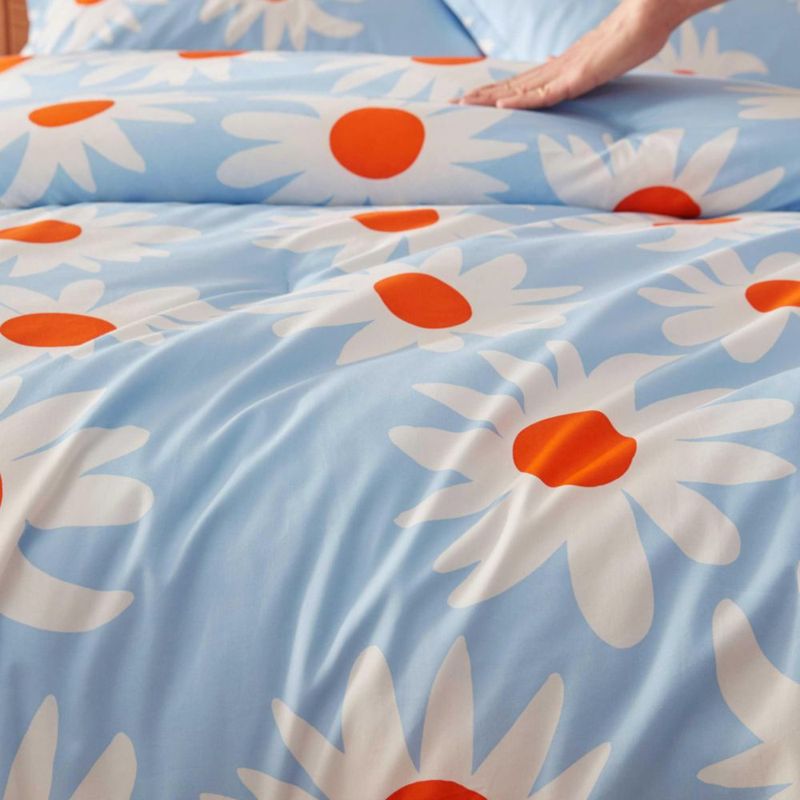 Juego de Edredón MARIMEKKO King 270x234 cm Algodón Percal