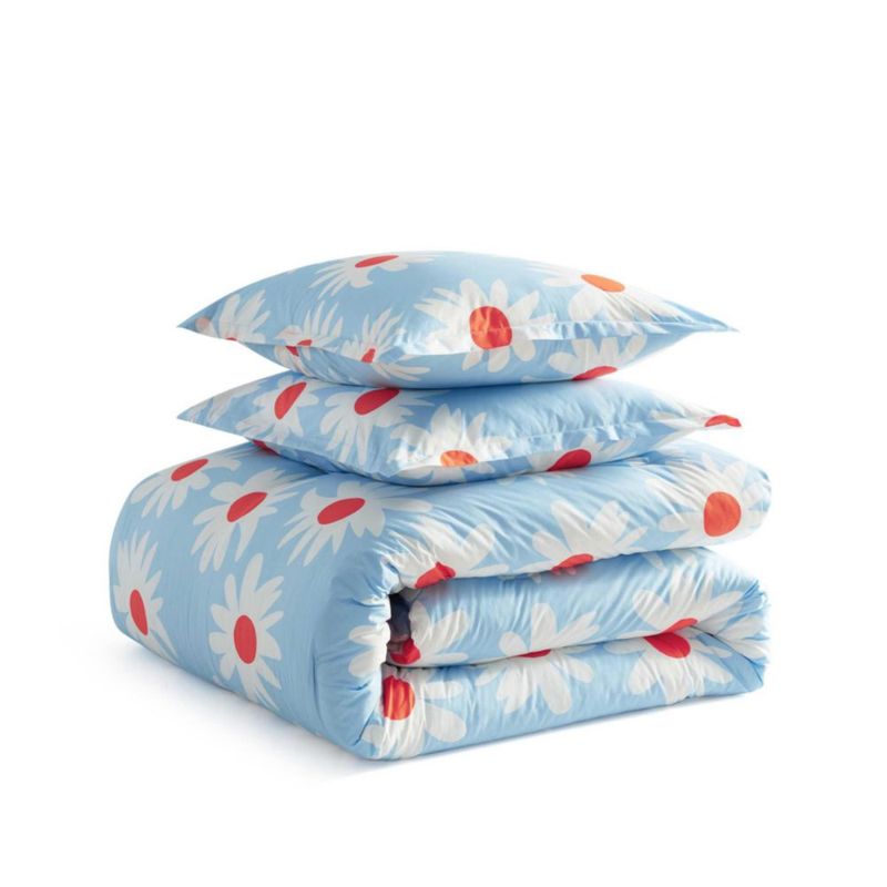 Juego de Edredón MARIMEKKO King 270x234 cm Algodón Percal