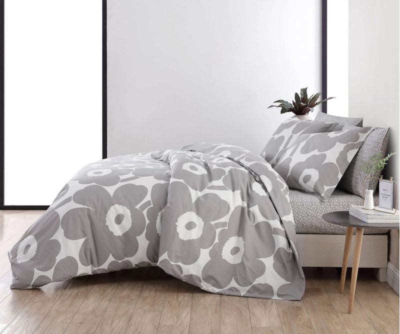 Funda Nórdica MARIMEKKO Queen de Algodón con Cierre de Botones