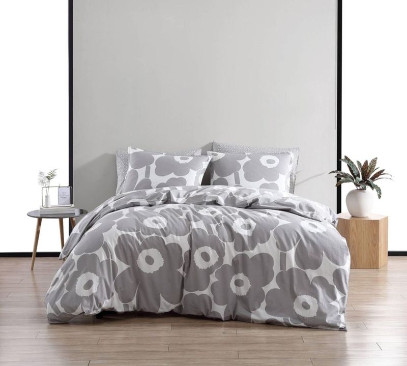 Funda Nórdica MARIMEKKO Queen de Algodón con Cierre de Botones