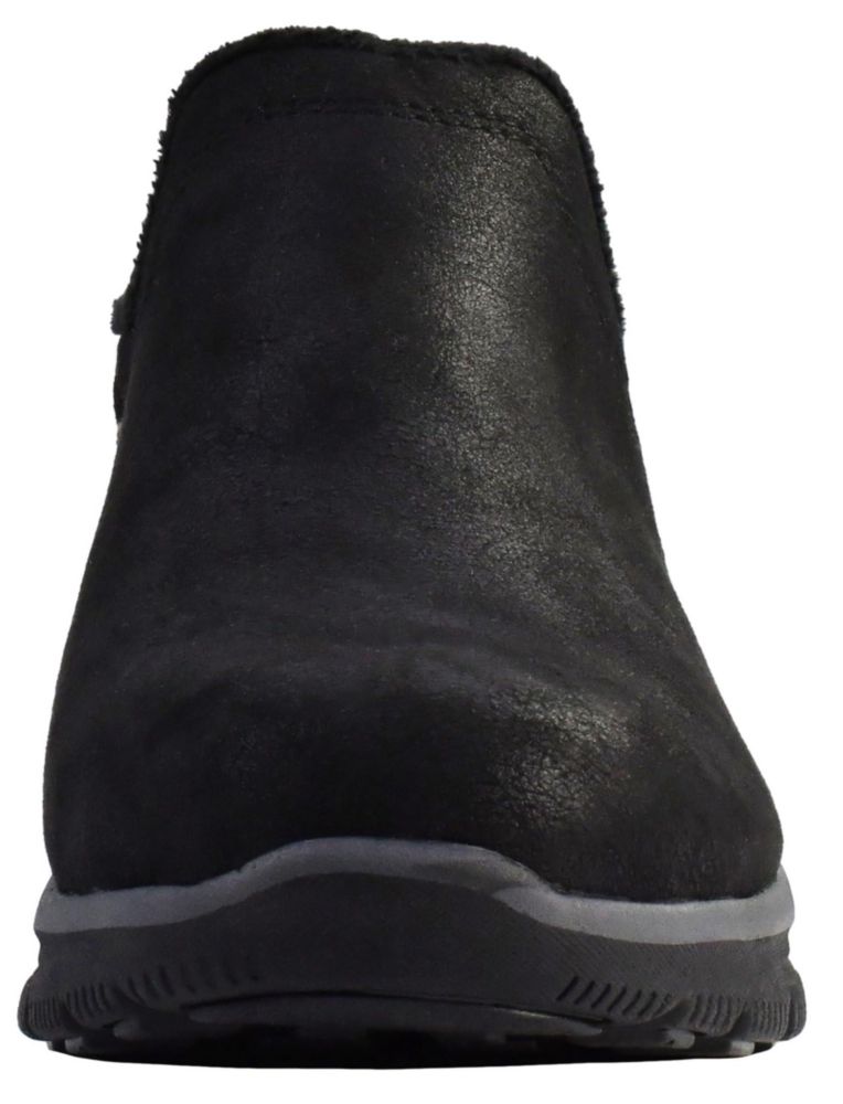 Bota para mujer Skechers Easy Going-Modern Hour negra talla 11 ancha
