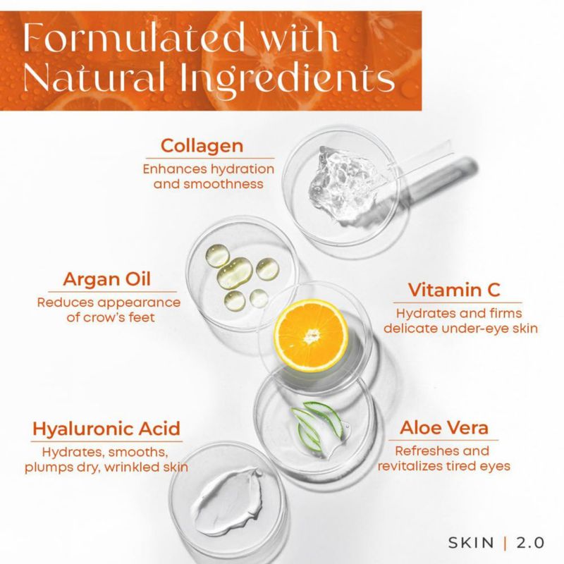 Suero para el contorno de ojos Skin 2.0 Vitamina C y Colágeno 30 ml