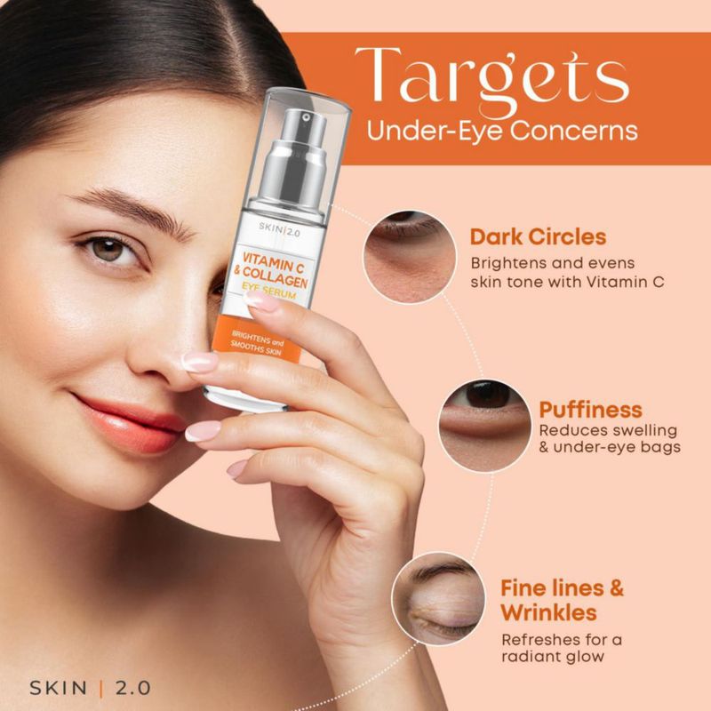 Suero para el contorno de ojos Skin 2.0 Vitamina C y Colágeno 30 ml