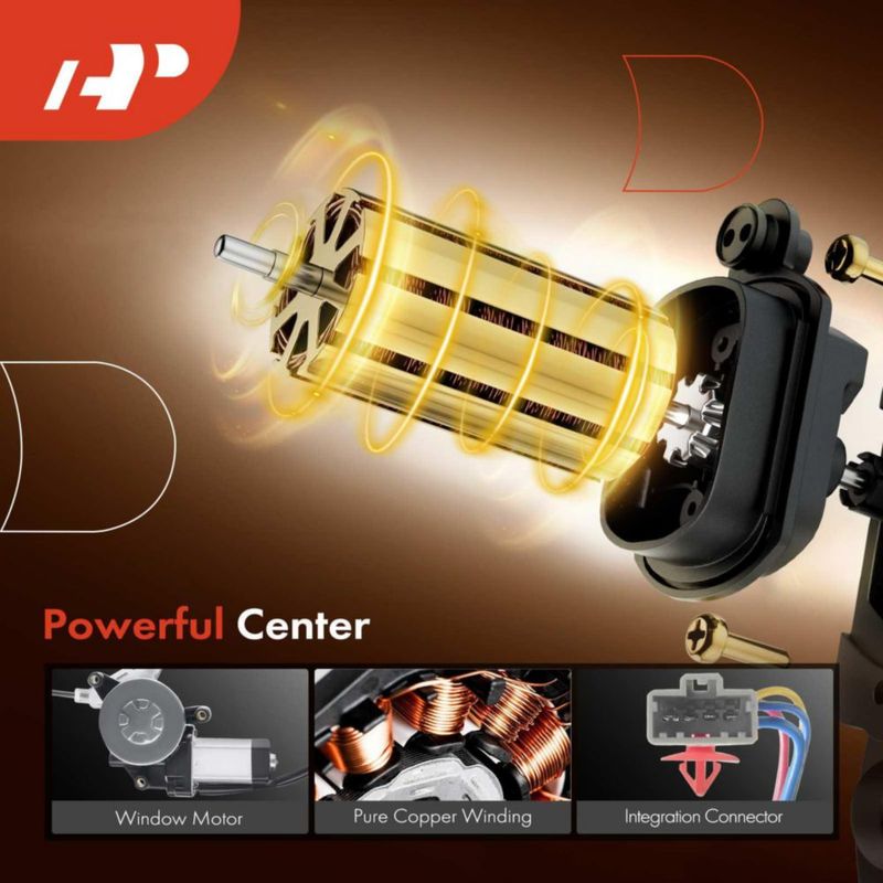 Regulador de Ventana Eléctrica A-Premium Lado del Conductor