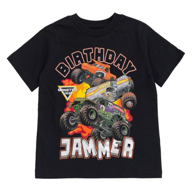 Camiseta Monster Jam Grave Digger “Birthday Jammer”