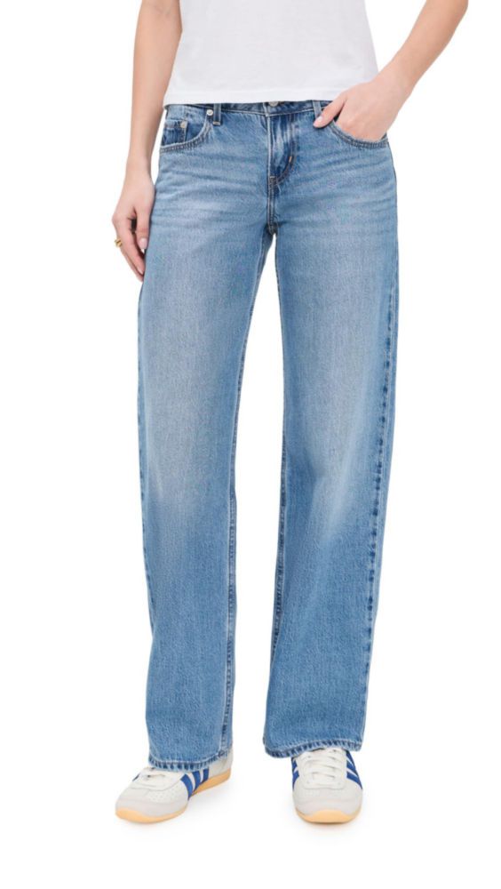 Pantalones Levi's Mujer 32/32 Corte Bajo y Holgado en Tencel