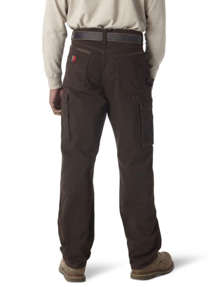 Pantalones de trabajo Wrangler Ranger 34W x 32L color marrón oscuro