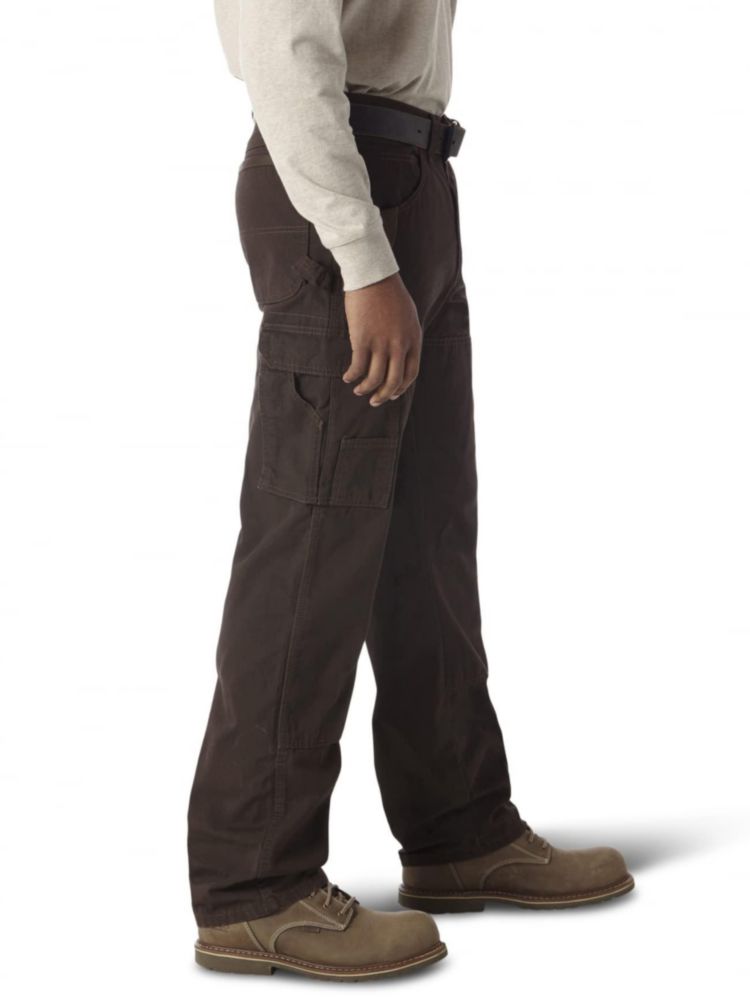 Pantalones de trabajo Wrangler Ranger 34W x 32L color marrón oscuro