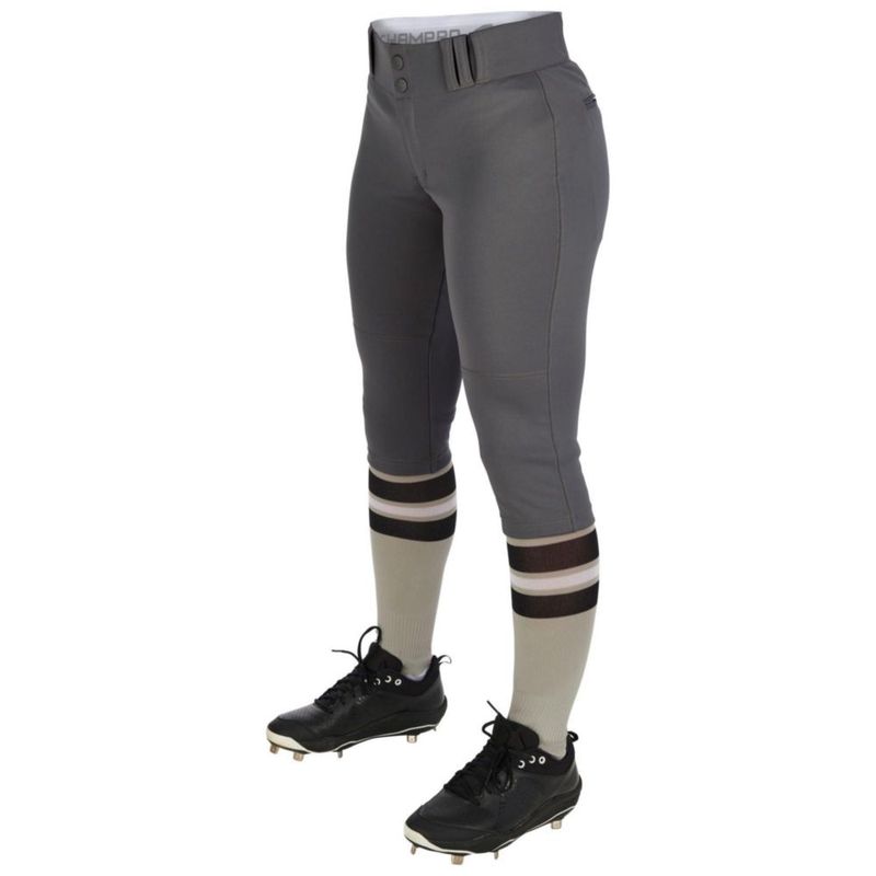 Pantalones de Softball CHAMPRO Mediano Grafito