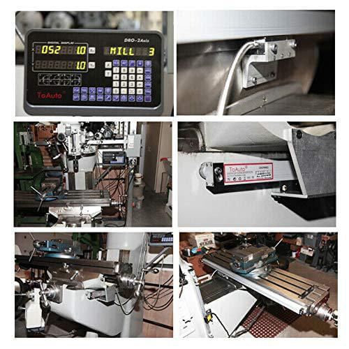 Indicador Digital TOAUTO DRO de 3 Ejes 400+450+550 mm