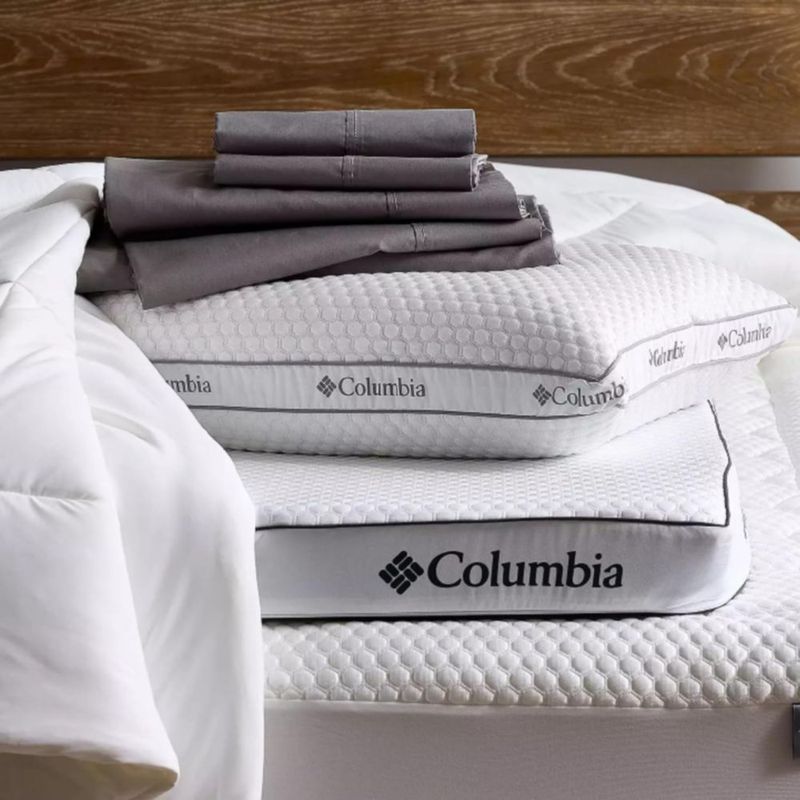 Almohada Columbia King Ice Fiber para Dormir de Lado