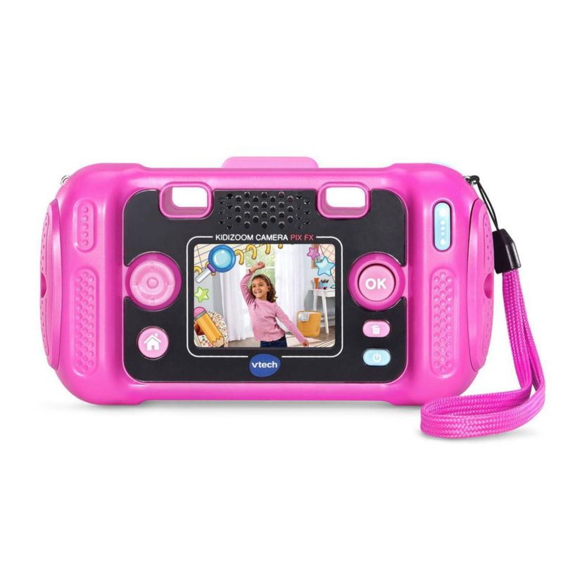 Cámara VTech KidiZoom Pix FX Rosa Pantalla de 24"