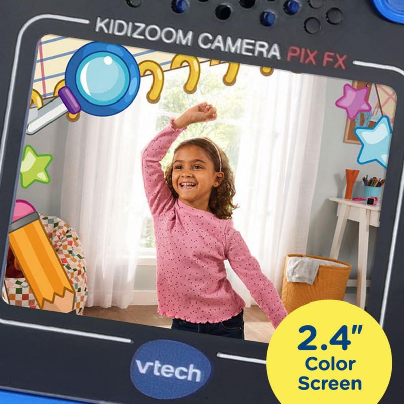 Cámara VTech KidiZoom Pix FX Azul con pantalla de 24 pulgadas