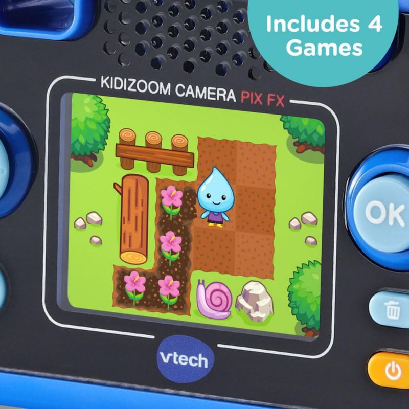 Cámara VTech KidiZoom Pix FX Azul con pantalla de 24 pulgadas